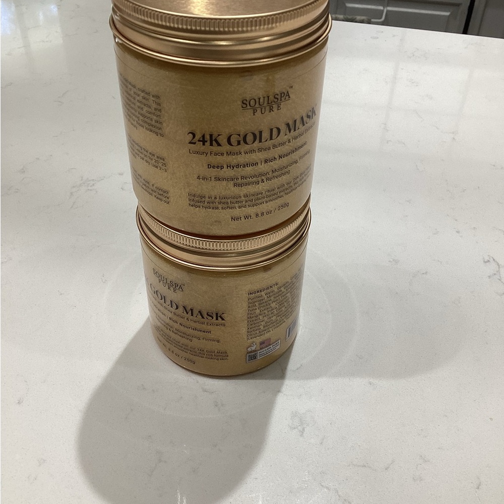 Soulspa 24K Gold Mask BUNDLE TWO FOR ONE PRICE
